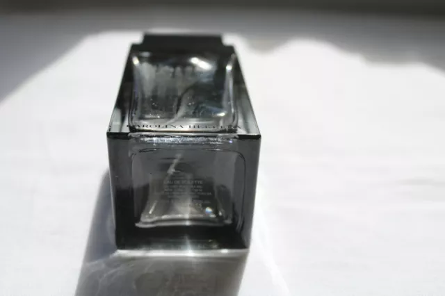 Flacon de parfum vide : CHIC For Men de CAROLINA HERRERA. 100 ML.