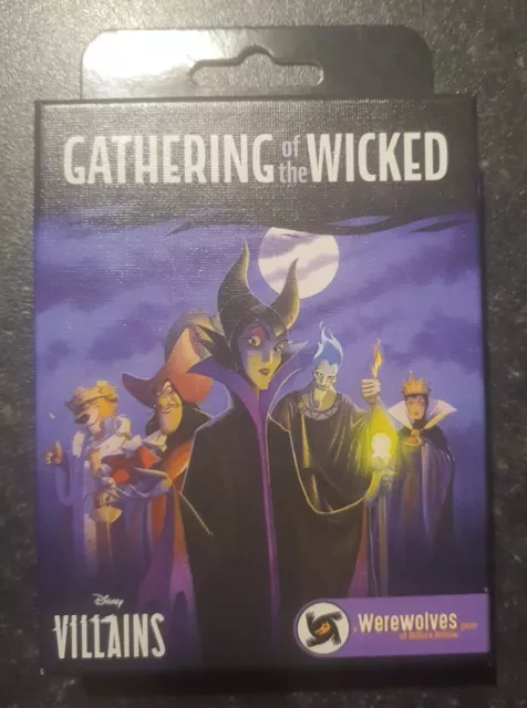 Gathering of the Wicked Disney Villains Brand New & Sealed Party Game Gift