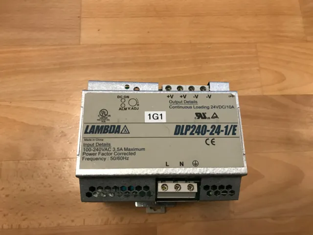 Lambda Type: DLP240-24-1/E Power-Supply / Very Good Condition