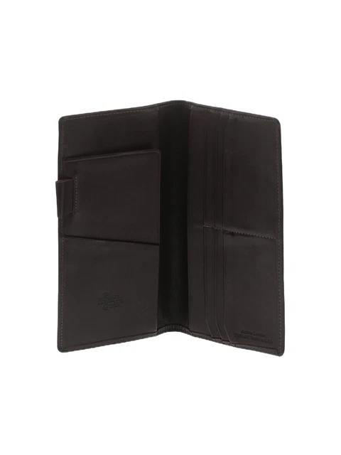 Assorted Brands Women Black Leather Wallet One Size