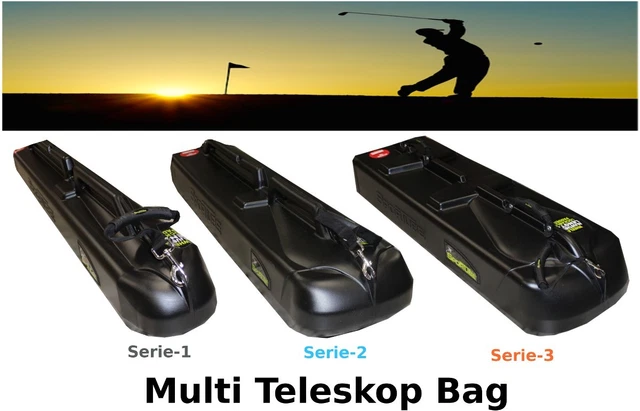 Téléscope Golfbag Valise Sac Chariot Protection Club de Golf Goftasche