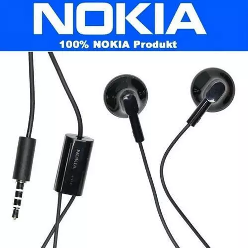 Nokia WH-108 Kit Piéton Ecouteurs Stéréo pour Nokia Asha 303, Asha 305, Asha 306