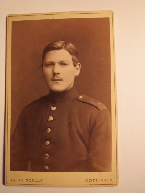 Göttingen - Soldat in Uniform - Regiment IR 82 - Portrait / CDV