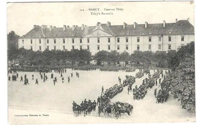 CPA 54 NANCY, Thiry Barracks, dated 1929