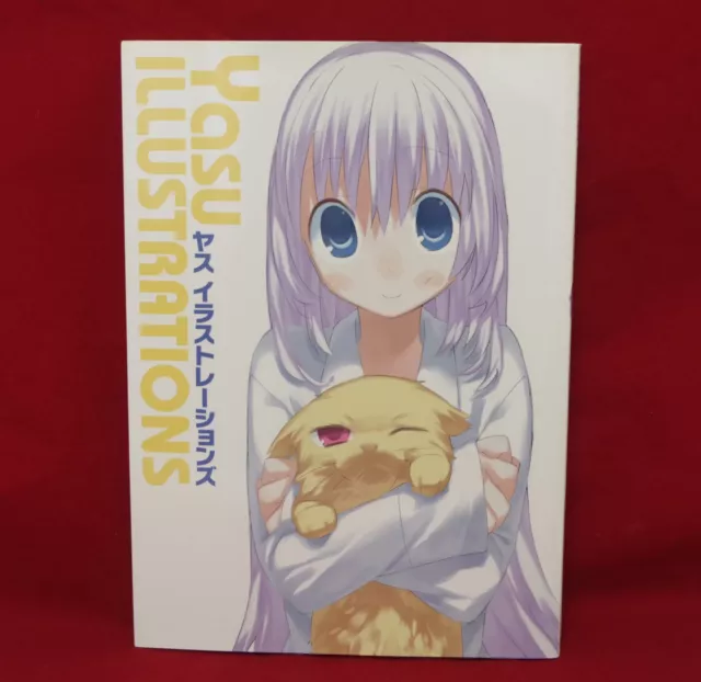 Yasu Illustrations /Japanese Anime Art Book F/S JAPAN