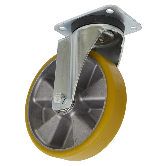 Sealey SCW5200SP Roulette Roue Pivot Plaque Ø200mm