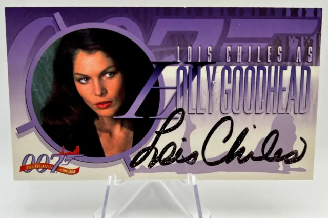 INKWORKS 1998 THE Women of James Bond: Lois Chiles as Holly Goodhead (A ...