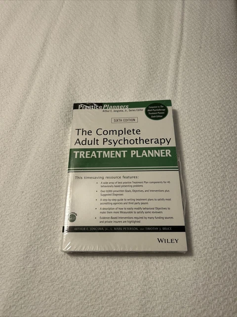 PracticePlanners Ser.: The Complete Adult Psychotherapy Treatment Planner by L.