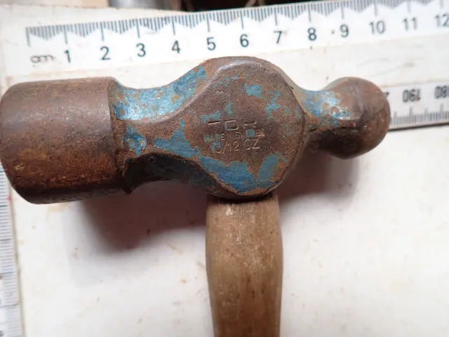 Vintage Tor Ball Peen-Pein Hammer.  Lot Ch 65