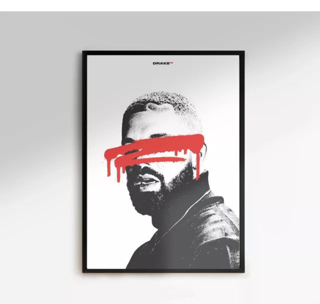 LIMITED/EXCLUSIVE - DRAKE - Rap/Hip-Hop minimal Wall Digital Art Poster