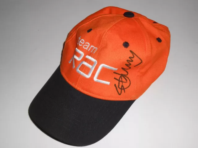 Stephen Jelley Hand Signed Official Team RAC Cap Very Rare 1.