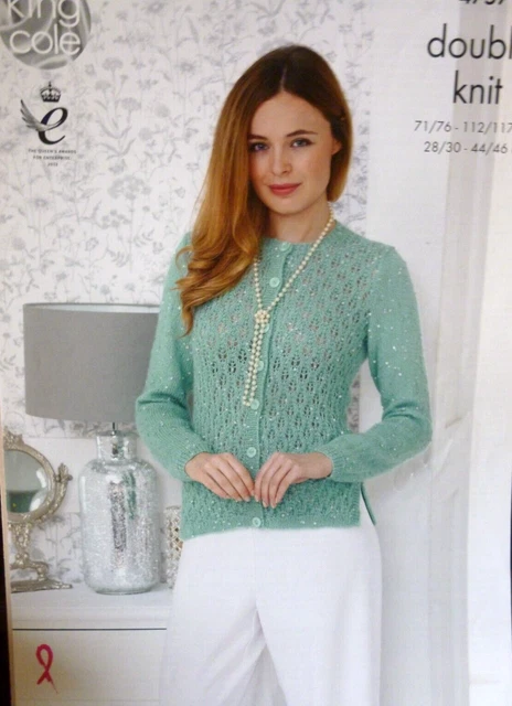 King Cole Cardigan And Sweater  Pattern 4757