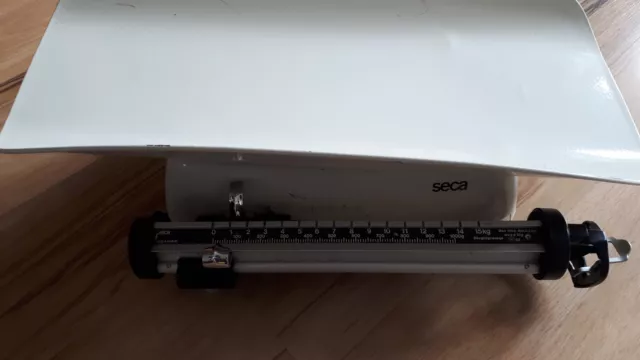 60er Retro Waage Seca Säuglingswaage Babywaage Neugeborenen Max 16 kg