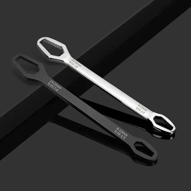 8-22mm Universal Torx Wrench Self-tightening Adjustable Double-head Spanner AU