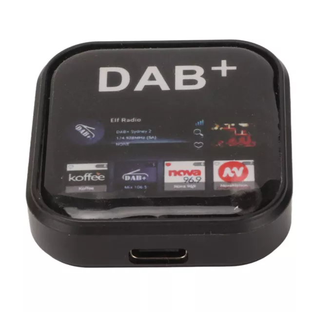 DAB DAB+ Radio Receiver USB Powered Portable Digital Radio Receiver Adapter