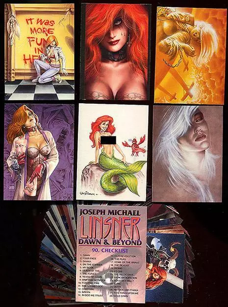 LINSNER: DAWN & BEYOND (Comic Images - 1995) - SINGLE CARDS - YOU PICK