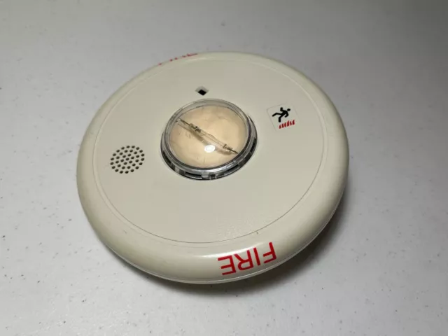 EST Edwards GCF-HDVM Fire Alarm Horn Strobe Ceiling White