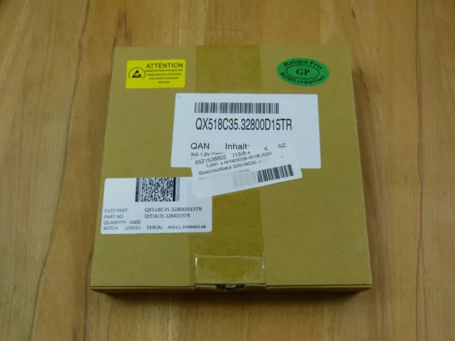 Qantek QX518C35.32800D15R cristallo di quarzo SMD! Nuovo & IMBALLO ORIGINALE! 1000 pz!