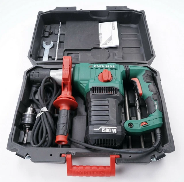 PARKSIDE PBH 1500 SDS 1500w Electric Hammer Drill, 240v EUR 85,50
