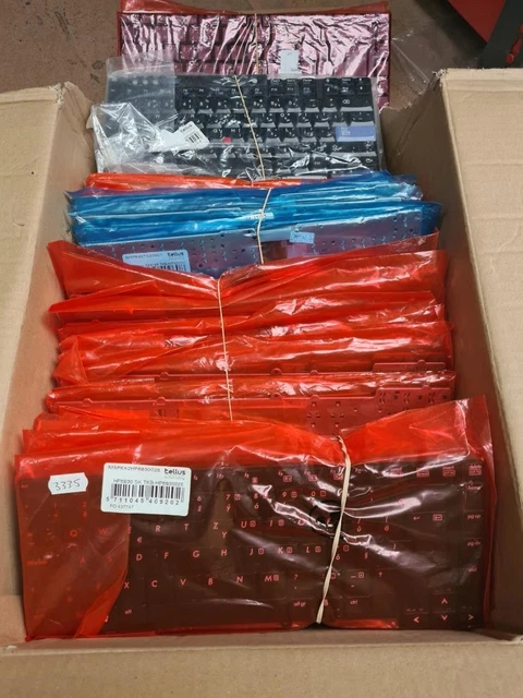 MicroSpareparts Mixed Job Lot of Replacement Keyboards See Listing for Details