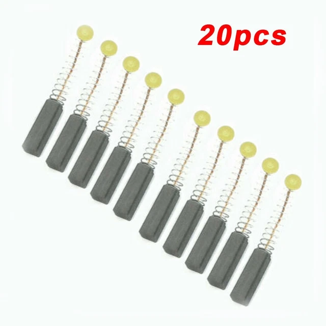 vhbw 2x Kohlebürste 6 x 10 x 20 mm kompatibel