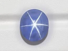 8.60Cts Natural 6 Rays Blue Star Sapphire Oval Cabochon 10x14x5mm Loose Gemstone