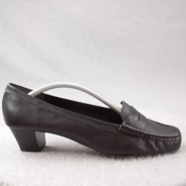 HUSH PUPPIES WILLA Women's Penny Loafer Shoes Size 8.5 M Black Slip On ...