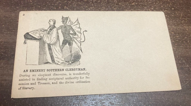 Kappystamps Civil War Patriotic Cover Unused An Eminent Southern Clergyman Bv93 Kappystamps Civil War Patriotic Cover Unused An Eminent Southern Clergyman Bv93