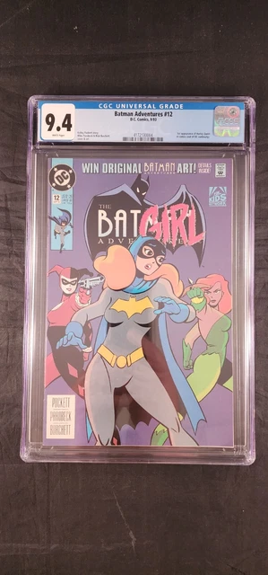 Batman Adventures 12 DC Comics CGC Graded 9.4 White Pages 1st Harley Quinn