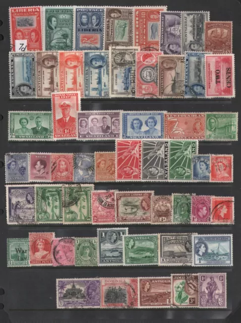 Worldwide /British Colonies / Lot  Of Very Old Stamps   # 7 D