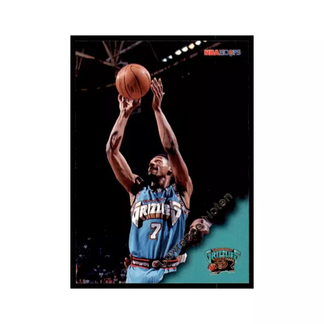 1996 Hoops Lawrence Moten Vancouver Grizzlies #166