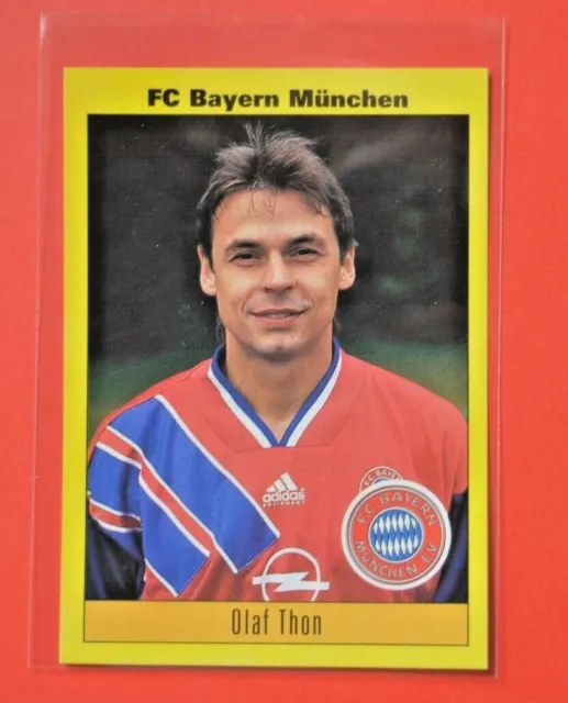 Panini Fußball 94 Bundesliga 1994-Olaf Thon FC Bayern München #24 ungeklebt