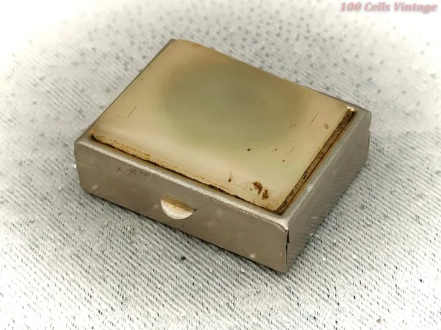 Small Minimalist Vintage Trinket/Pill/Snuff Box-4cm