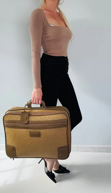 Vintage et Distinction: Valise en cuir McBRINE