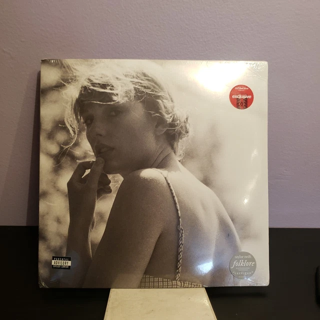 TAYLOR SWIFT FOLKLORE Vinyl Record LP Red Target Exclusive Box Not Mint