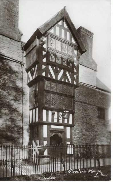 Reader's House - LUDLOW - Shropshire - Real Photo Postcard