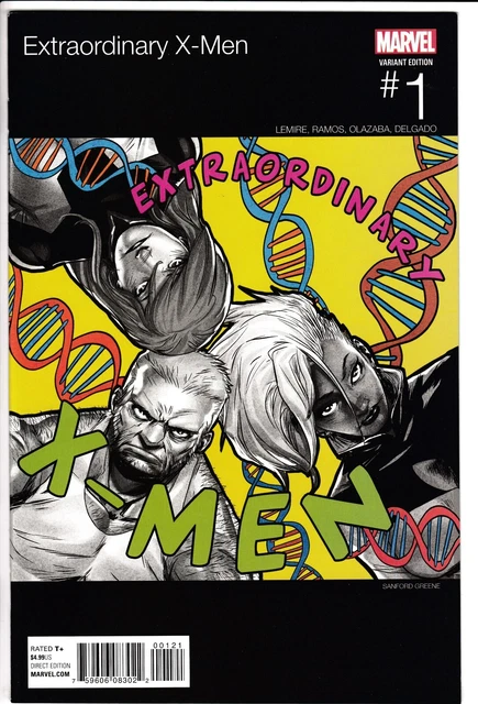 EXTRAORDINARY X-MEN #1, HIP HOP VARIANT, Marvel Comics (2016)