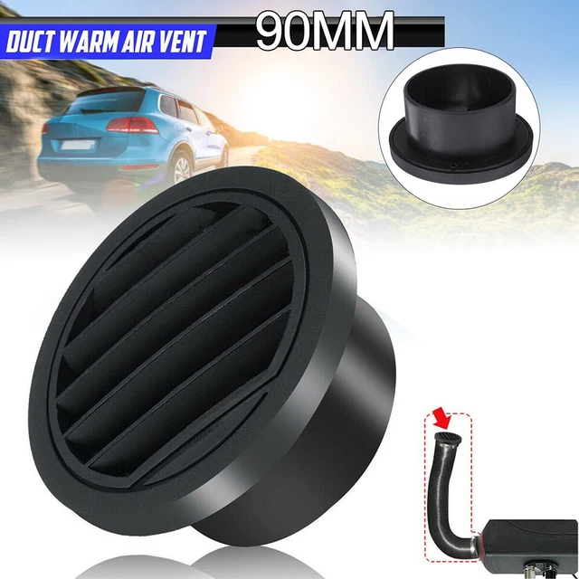 1 Set Warm Air Outlet 1 Set Für Eberspacher Richtausgang Schwarz Air Vent