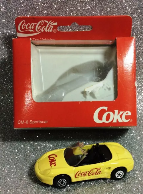 Coca Cola Macchinetta Porsche Boxster Cm-6 Sportcar Cabriolet 1998 Edocar