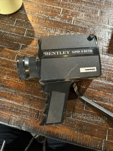 Bentley Super-8 Movie Camera BX-720  UNTESTED