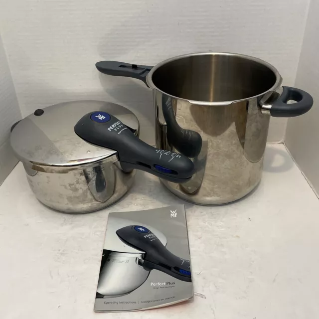 Vintage Germany Pressure Cooker WMF Schnelltopf Super 3 Plus Extras