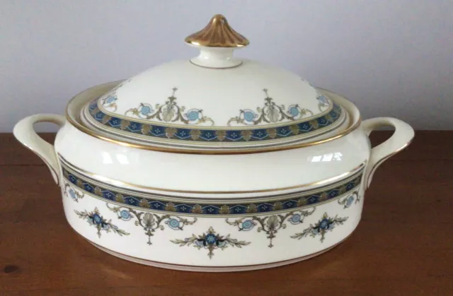 Minton Grasmere Covered Tureen Vegetable  Dish Perfect