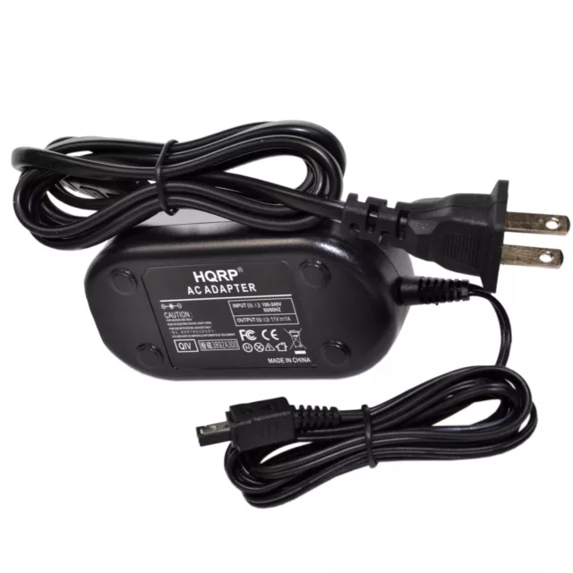 HQRP AC Adapter Charger for JVC Everio GZ-MS120 GZ-MS120A GZ-MS120AUS GZ-MS120R