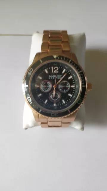 AUGUST STEINER AS8059RG Quartz Divers Multifunction Mens Watch
