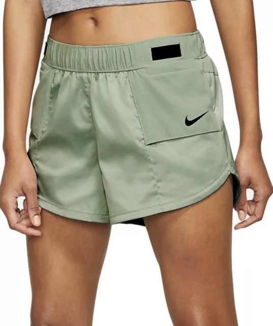 NIKE TEMPO LUX Womens Running Training 2 In 1 Shorts Green Bv9217 374 L 34.99 PicClick UK