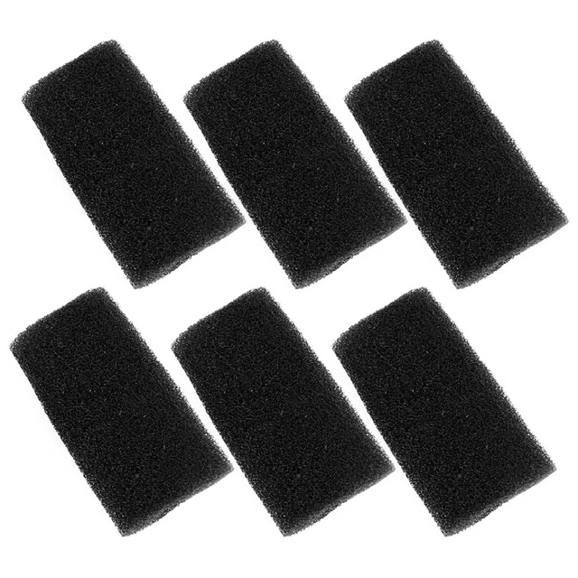 6 PCS Fish Filter Accessories Pre Sponge for Aquarium Tank Filters Round