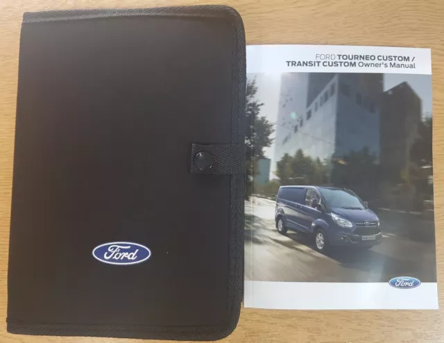 Ford Tourneo Custom /Transit Custom 2012-2017 Handbook  Manual Wallet Pack