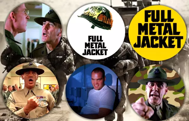 Full Metal Jacket Movie Magnet Born To Kill Quote Army College Dorm Room Magnet
