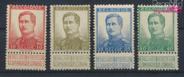 Belgique 100I-103I neuf 1912 (9933225