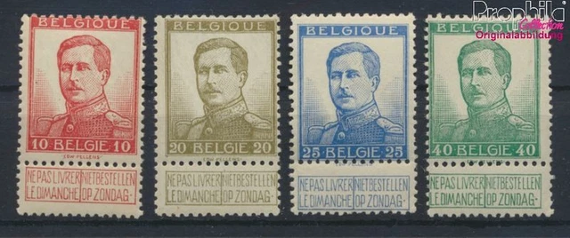 Belgique 100I-103I neuf 1912 (9933225